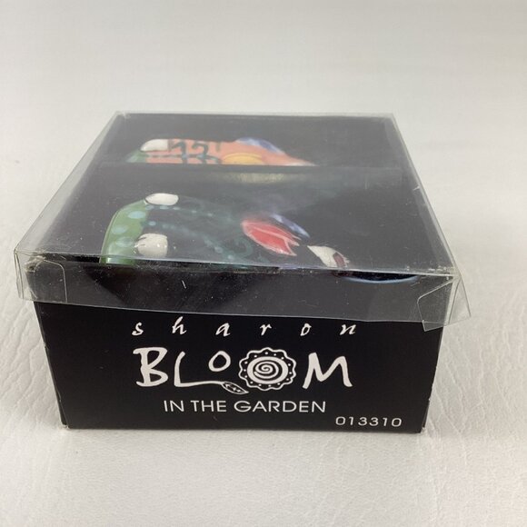 Cats In Bloom Salt & Pepper Shakers Kitschy Kittens Collectibles Sharon Bloom - Picture 6 of 7